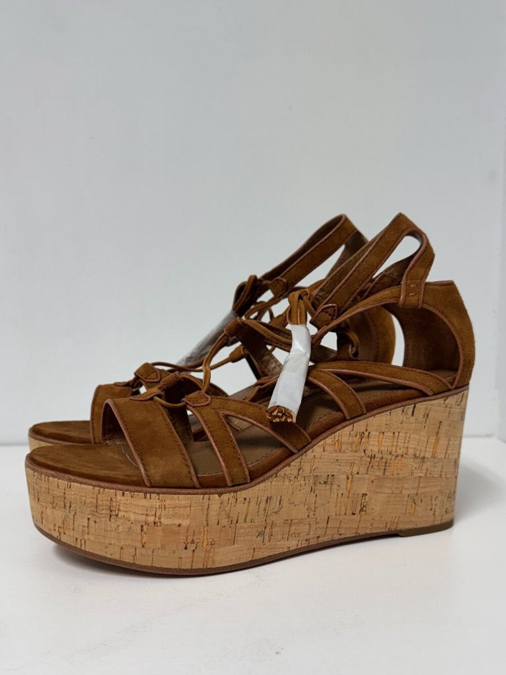 FRYE Heather Gladiator Wedge Sandals NEW - Picture 2 of 8